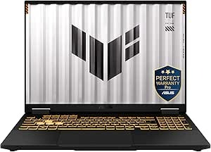 ASUS TUF F16 [FX607VJB-RL165W] Intel Core 5-210H /16GB DDR5 /512GB SSD/RTX 3050 6GB DDR6 /FHD+ 144Hz 16-inch/Win 11/1 Year Perfect Warranty Pro Brand: ASUS