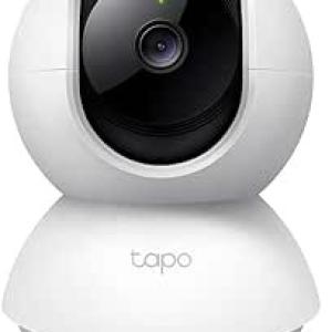 Tapo c200 360-degree smart wi-fi pan and tilt camera, 1080 p - white