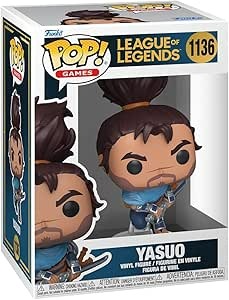 Funko Pop! Games: League of Legends - Yasuo - Vinyl Collectible Figure - Gift Idea - Official Merchandise - Toy for Children and Adults - Video Games Fans - Model Figure for Collectors
