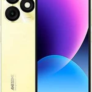 itel A50|6.6" HD+ Display with Dynamic Bar| 3GB RAM +64GB ROM, Upto 8GB RAM with Memory Fusion|Octacore Processor|8MP AI Dual Rear Cam|5000 mAh Battery | Shimmer Gold