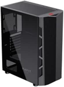 “Havit CF923 RGB Gaming PC Case — Mid‑Tower ATX/Micro‑ATX/Mini‑ITX, Tempered Glass Side Panel, Multiple Fan/Radiator Support & Front USB 3.0 Connectivity