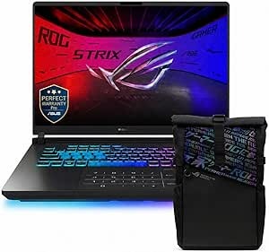 ASUS ROG Strix G16 [G615LM-RV009W] U9-275HX / DDR5 16GB / 512GB SSD/RTX™ 5060 8GB GDDR7 / FHD+ 16-Inch 165Hz / WIN 11/1 Year Perfect Warranty Pro +[ROG backpack]