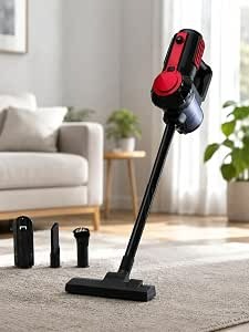 Jamakii 4 in 1 Upright Vacuum Cleaner, 2200W Motor Power 35Kpa Suction Power, 600ml