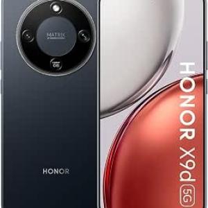 HONOR X9d 5G Smartphone, 8GB RAM + 256GB Storage, 6.79" 1.5K 120Hz AMOLED Display, 66W HONOR SuperCharge, Snapdragon 6 Gen 4, Midnight Black, 1 year manufacturer warranty