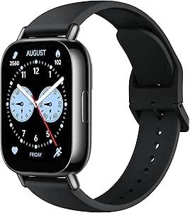 Xiaomi Redmi Watch 5 Lite Black features a 1.96" AMOLED display, built-in GPS, Bluetooth calling, advanced health & workout tracking, and 18-day battery life | 1-year manufacturer warranty.