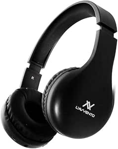 L’avvento HP11B | Bluetooth Headphone | 40mm Speaker Driver | Stereo Plug | 300mAh Battery | Black