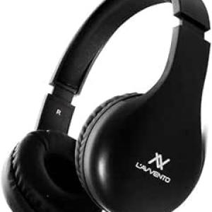 L’avvento HP11B | Bluetooth Headphone | 40mm Speaker Driver | Stereo Plug | 300mAh Battery | Black