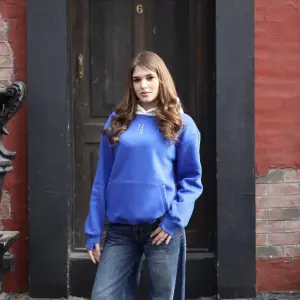 Oversized Blue hoodie - unisex